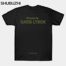 Мужская футболка с принтом, хлопковая Футболка с круглым вырезом и коротким рукавом, стиль, направленная Дэвидом Линчем, футболка sbz8164