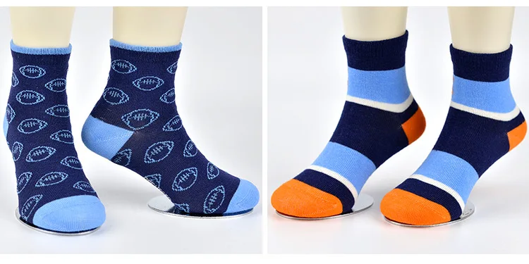 CHILDREN'S Socks Combed Cotton Kids Cotton Socks Cartoon Children Tube Socks Sweat Absorbing Primary School STUDENT'S Athletic S