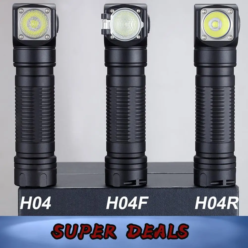 

New Skilhunt H04 H04R H04F Led flashlight Two Customized UI Cree XML1200Lm flashlight Hunting Fishing Camping flashligh+Headband