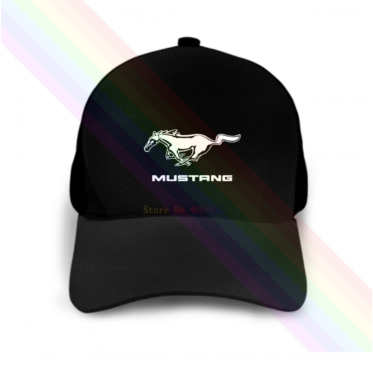 Ford Mustang Classic Logo Black 2020 Newest Popular Baseball Cap Hats Unisex | Аксессуары для одежды