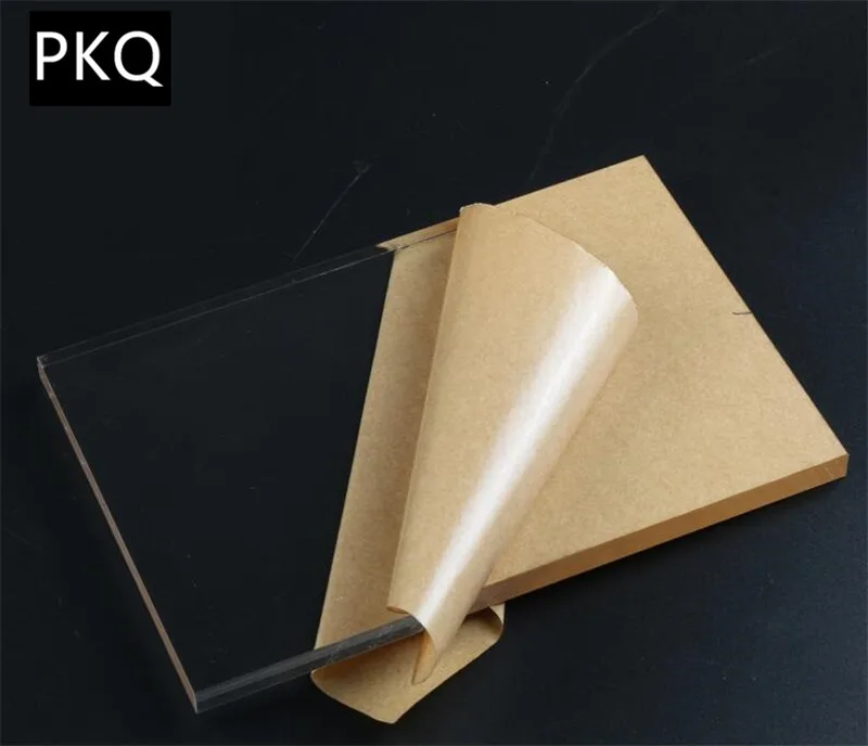 

30*40cm Large Clear Acrylic Plexiglass Sheet DIY Cut Plastic Board Perspex Panel Thickness 2mm/3mm/4mm/5mm