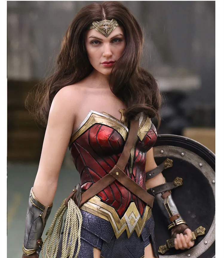 [Забавный] Большой размер 102 см Wonder Woman смола фигурка полноразмерная Статуя Коллекционная модель украшение дома подарок