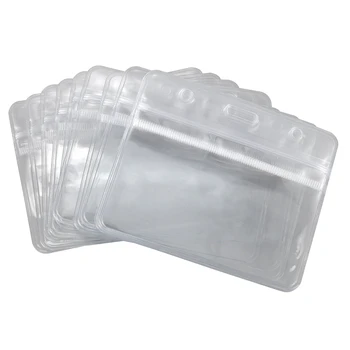 

Badge holder 10 pieces Transparent