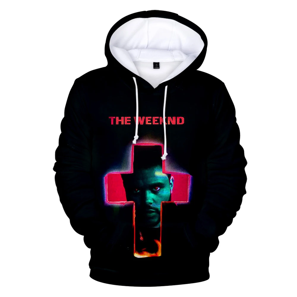 the weeknd 3D hoodies pullovers Casual Coats 4