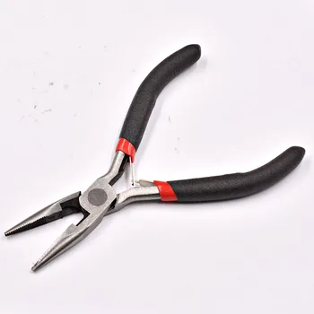 

Chain Nose Pliers Beading Jewelry Tool 13.5cm *tweezers vise glue gun pliers ring sizer graver jewelry tools