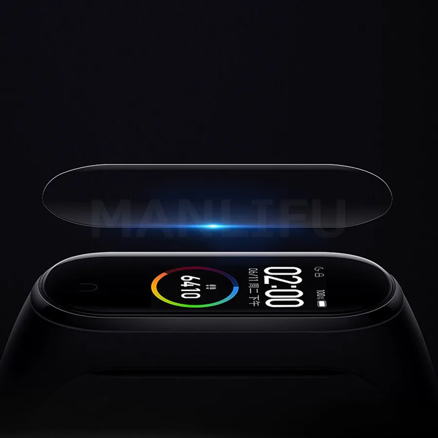 Оригинальная 2019 Новая защитная пленка 9D для Xiaomi Mi Band 5 4 Smart Miband защита экрана