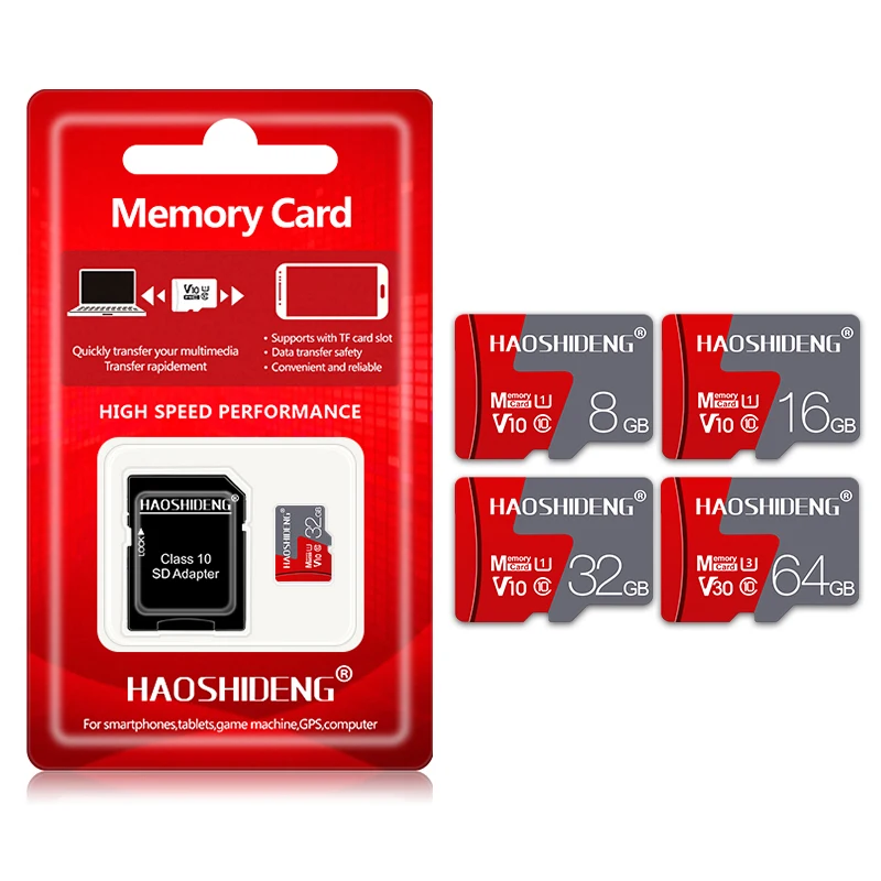 Высококачественная карта micro sd, 32 ГБ, 64 ГБ, 128 ГБ, класс 10, картао-де-Мемория, 8 ГБ, 16 ГБ, микро-накопитель, мини-карта памяти, TF карта, флеш-карта