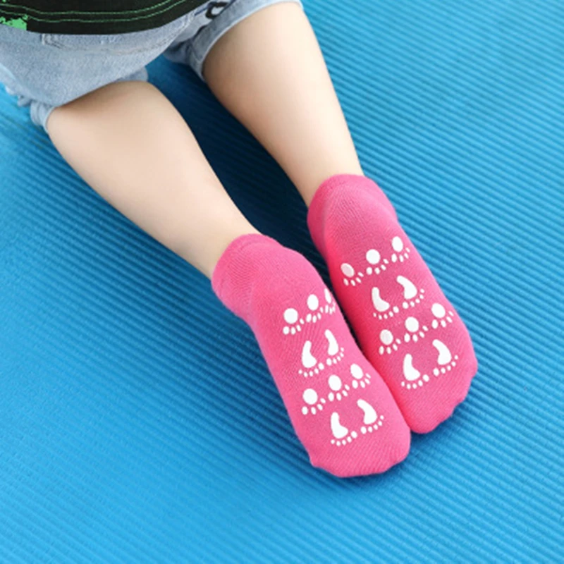 REAKIDS, новые милые носки для малышей Нескользящие теплые детские носки-тапочки для девочек и мальчиков, Осень-зима, мягкие детские носки для новорожденных