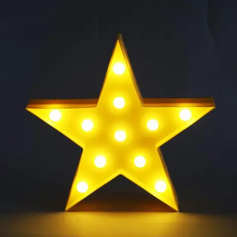 Cloud Star Moon 3D LED Night Light Kids Baby Bedroom Indoor Lighting Decoration Lamp Desk Table Lamps Christmas Gifts