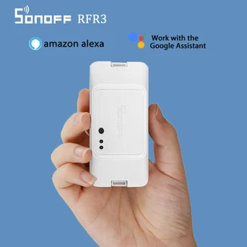 

SONOFF RFR3 WiFi Wireless DIY Switch Module Smart Home APP Remote Control Compatible with Alexa Amazon Google Home Assistant