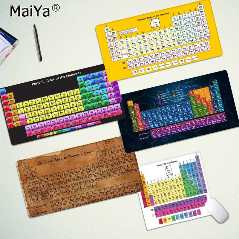 

Maiya periodic table of the elements Keyboards Mat Rubber Gaming mousepad Desk Mat Speed/Control Version Large Gaming Mouse Pad