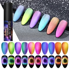 LILYCUTE 9D Магнитный Гель-лак для ногтей с кошачьим глазом Auroras Nails матовый градиентный долговечный УФ-Гель-лак для ногтей