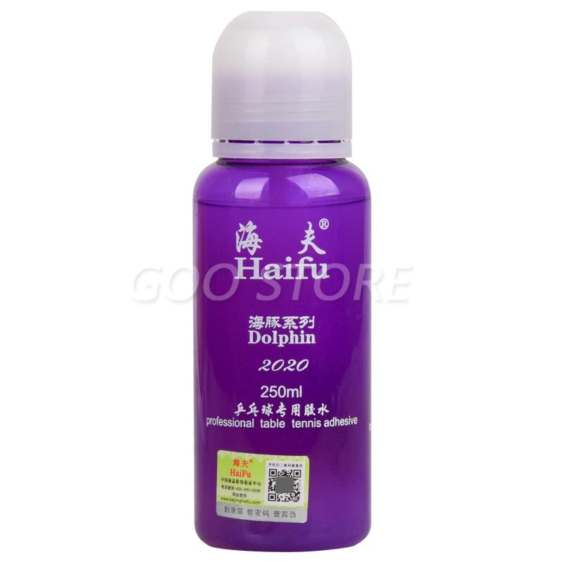 Haifu Dolphin Table Tennis Speed Glue 250ml Sponge Booster Effect Whale