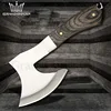 Survival Hunting Tomahawk Axes Hatchet Camping Hand Fire Stainless Steel Axe Boning Knife for Chopping Meat Bones GRANDSHARP 2