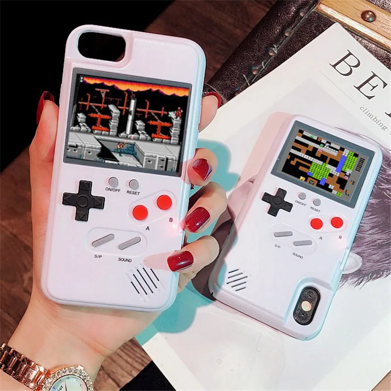 Цветной чехол Game Tetris для Iphone 7 Xs Max 6 6s 8 Plus X XR 7plus plus телефона | Мобильные телефоны и