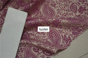 

free ship 100% viscose jacquard fabric luster style price for 1 meter
