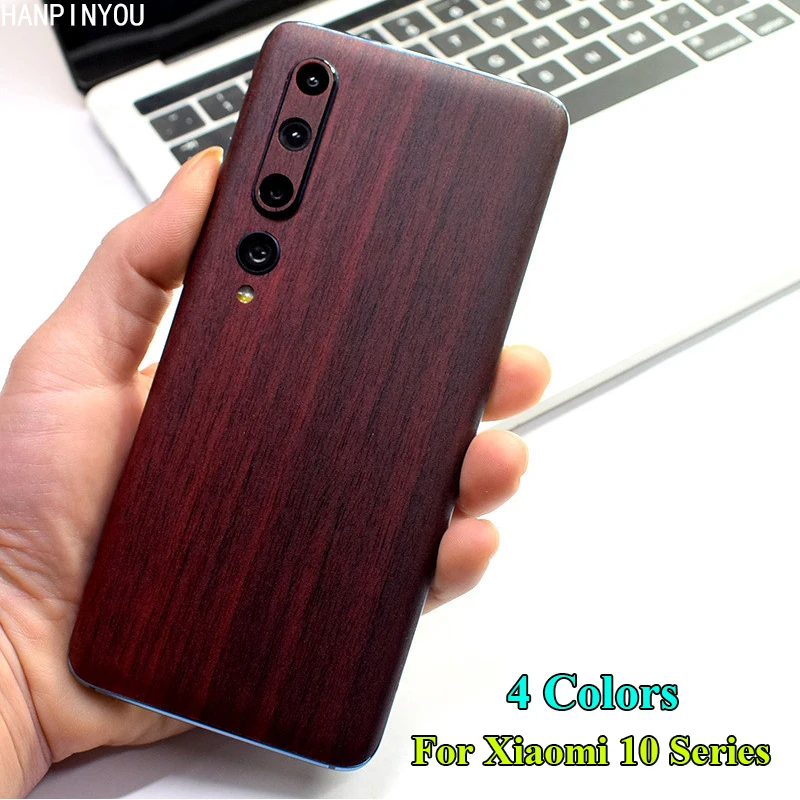 Для Xiaomi Mi 10 Pro Lite ультра 5G 3D имитация пробкового дерева Защита заднего задняя