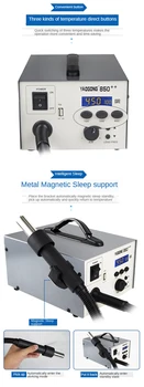 

YAOGONG 850++ Turbine type convenient temperature regulating button, mobile phone maintenance and welding platform