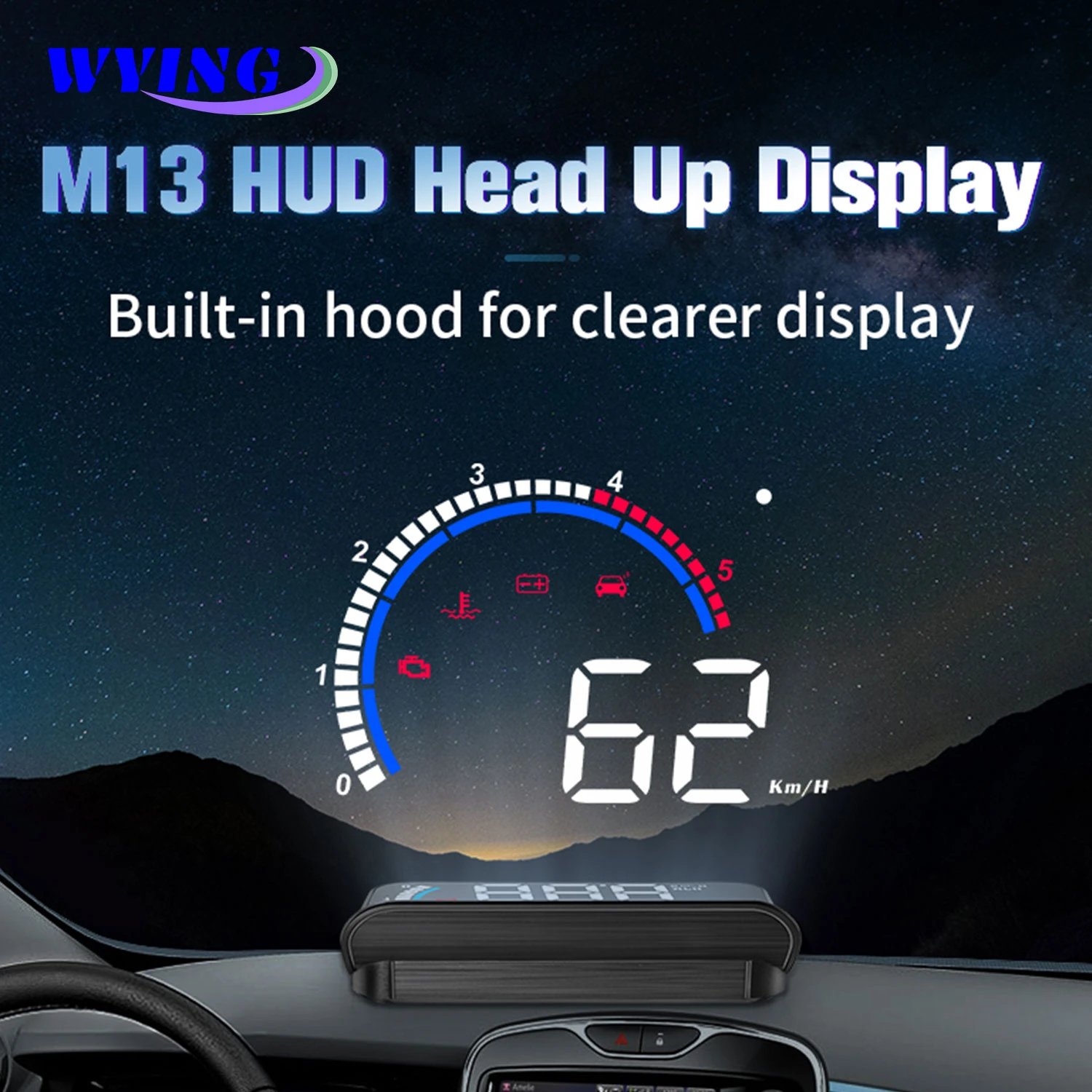 クラシック C500 車 Hud ヘッドアップディスプレイ車 Obd 2 デジタル車スピードプロジェクター警告車の自動車 Hud Obd2 ディスプレイ警報システム ネット Kingscages Com