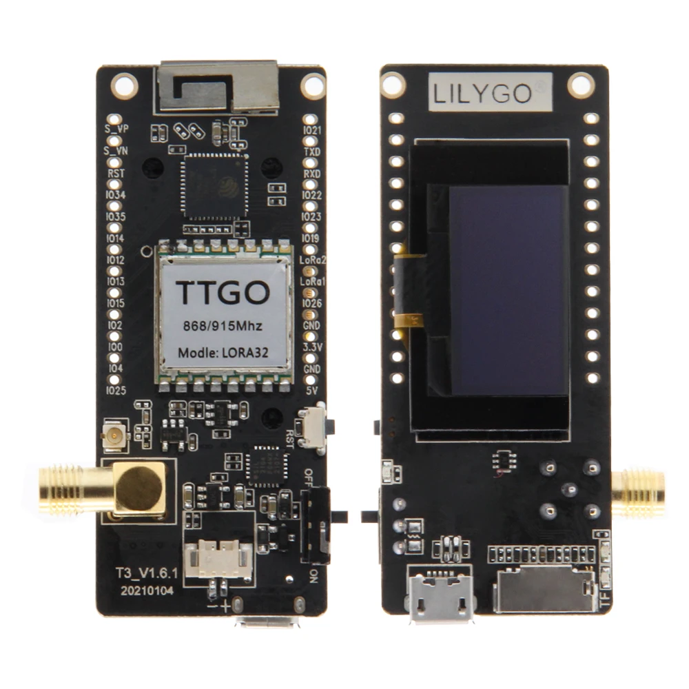 Lilygo®ttgo Desastre-rádio Versão 433 - 868 915mhz Lora Esp-32 Oled 0.96 Polegada Cartão sd Bluetooth Wi-fi Módulo Lora32 V2.1 1.6.1 - Image 3