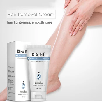 

Natural Painless Hair Removal Cream Remove Permanent Hair Depilatory Cream Smooth Skin Body Paste Hair Removal For Women/Men