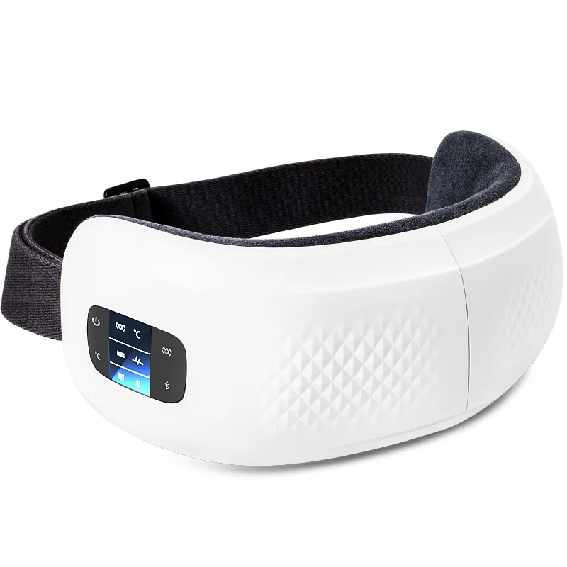 Bluetooth музыкальный массажер для глаз горячий компресс разминающий шиацу релаксационный массажный инструмент складной защитный инструмент для облегчения глаз темный круг