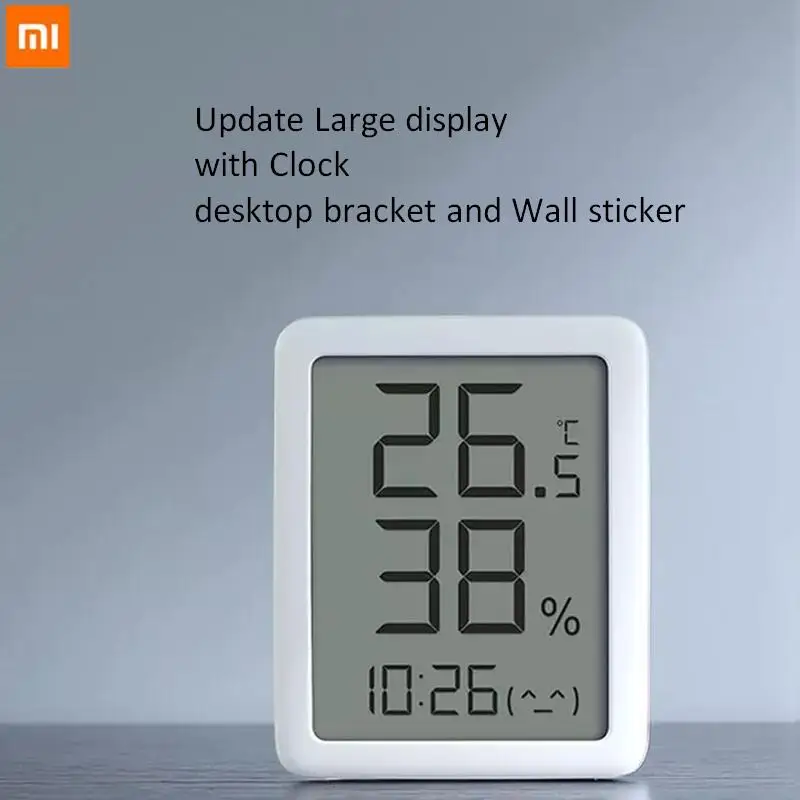 Большие цифровые часы Xiaomi термометр гигрометр датчик температуры и влажности от