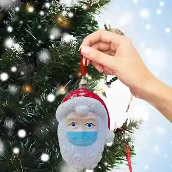 

2020 Diy Quarantaine Kerst Quarantaine Versieren Kerstman Quarantaine Gepersonaliseerde Opknoping Hangers Kerstman Ornament