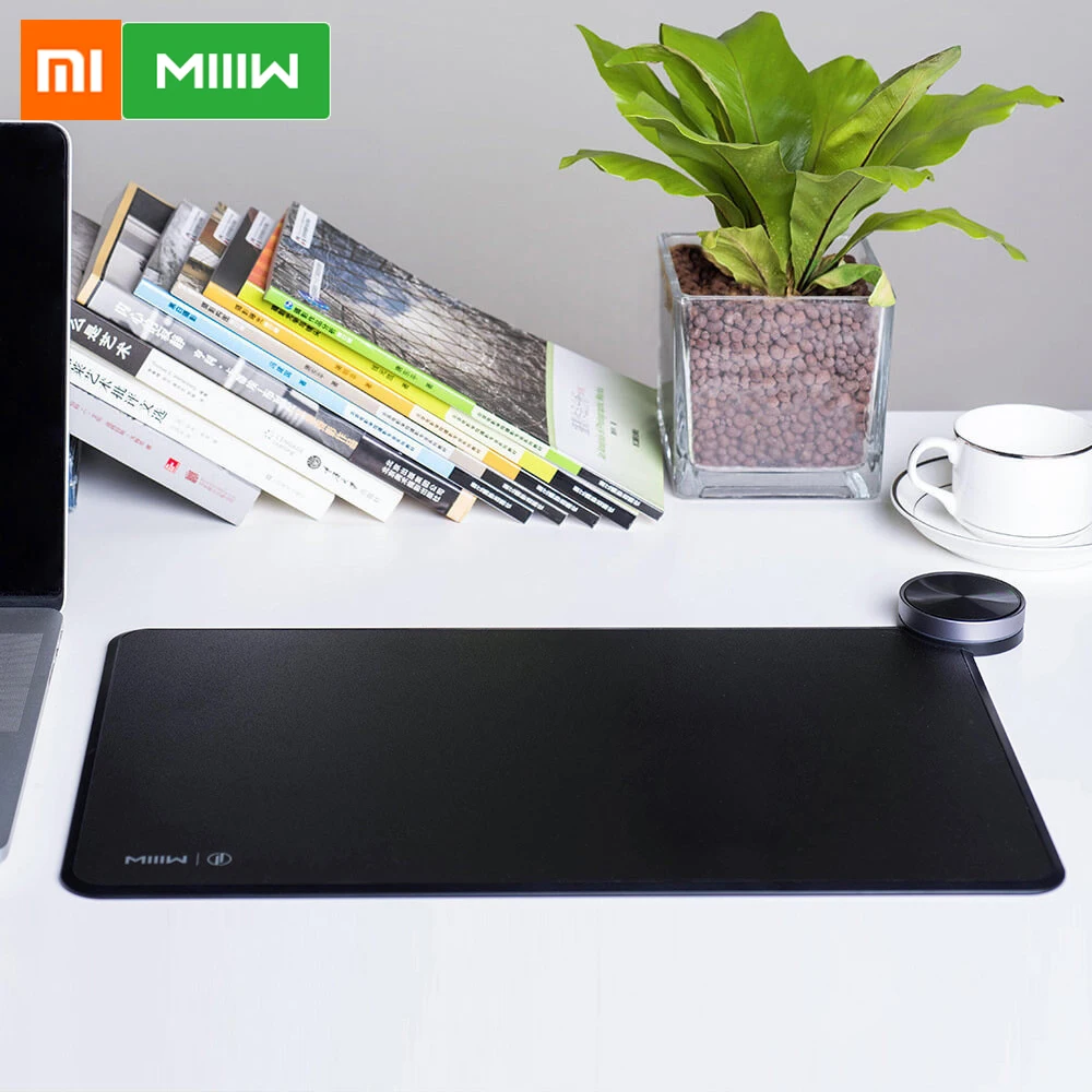 Xiaomi MIIIW умный коврик для мыши Qi стандартная поддержка Mix 2S беспроводной зарядный коврик для мыши ABS коврик для мыши RGB светильник коврик для мыши игровой коврик