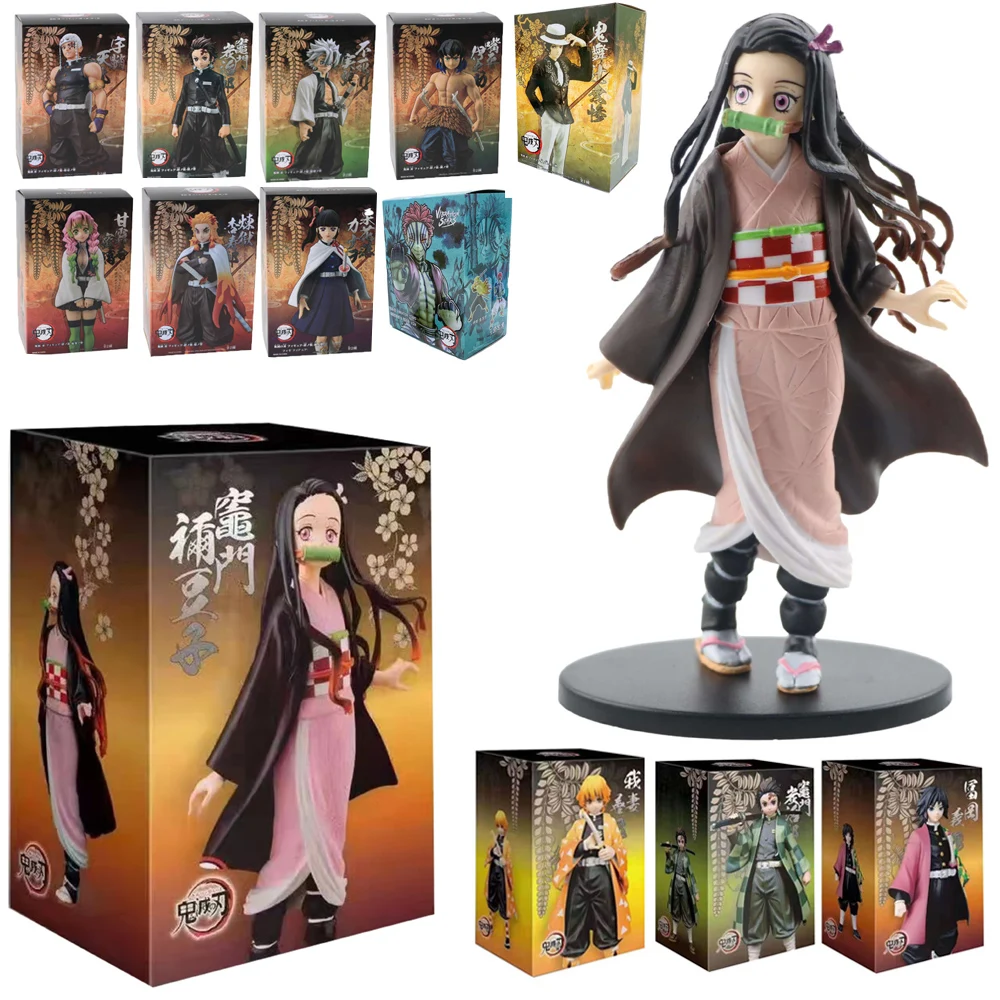 Фигурка Kimetsu no Yaiba 16 см фигурка агатсума Zenitsu танджиро незуко аниме экшн-фигурка