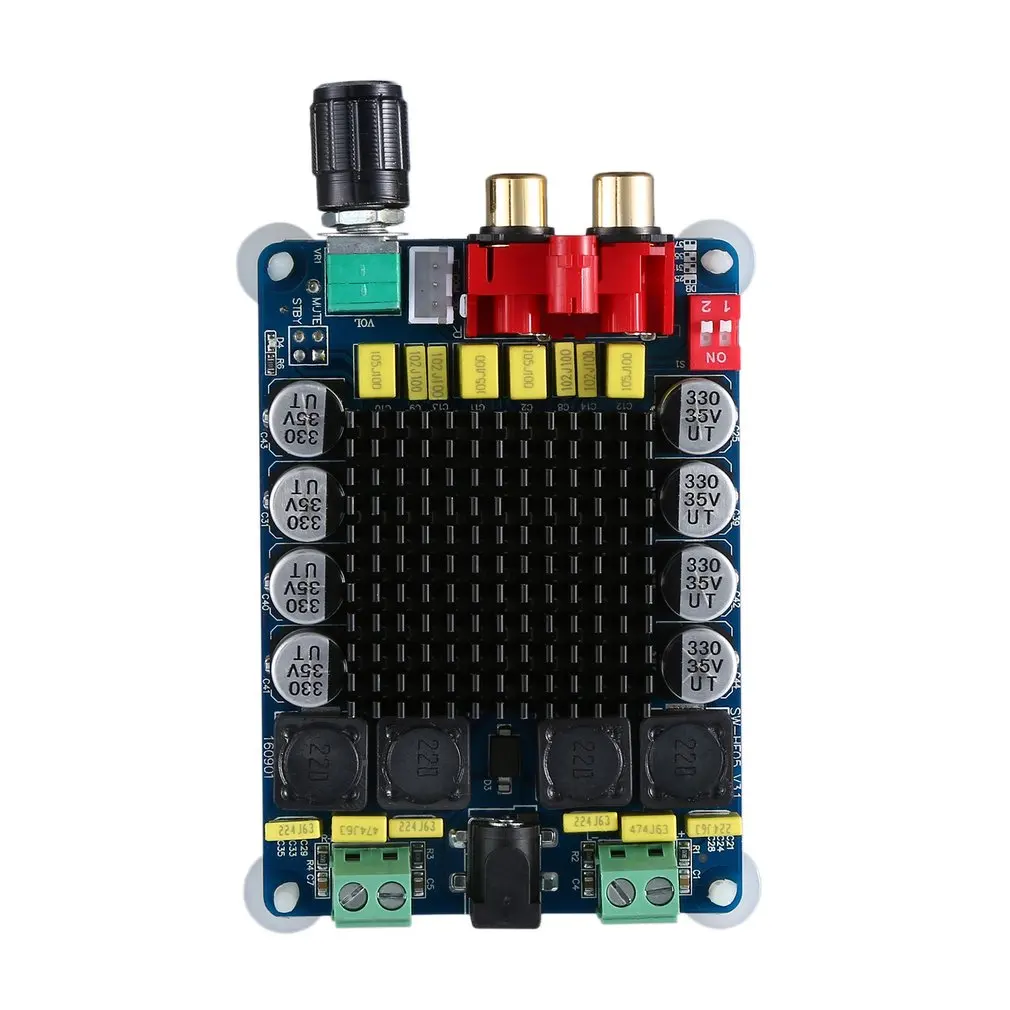 TDA7498 Плата усилителя мощности высокая мощность цифровой усилитель мощности 2x100 Вт двухканальный HF05 прочный