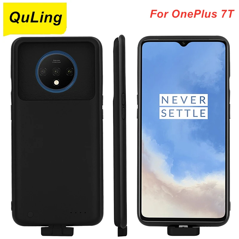 

QuLing 5000 мАч для OnePlus 7T чехол для аккумулятора 7T зарядное устройство для аккумулятора чехол для OnePlus 7T чехол для аккумулятора