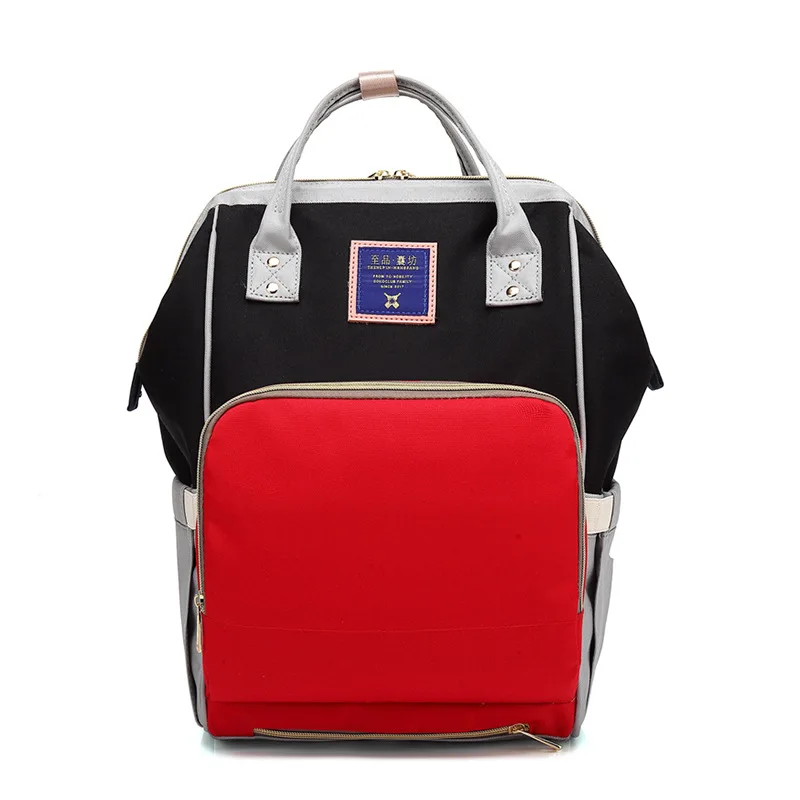 

Baby Maternity Backpack For Nappy Maternal Big Baby Travel Handbag Mammy Bag High capacity Fashion Bottle Insulation nappy