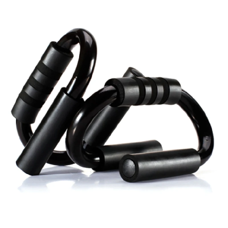 Push-Up Bar Bracket S-type Pushup Stands With Comfortable Foam Grip Indoor Fitness Home Training Muscle Chest Expand Sports Yoga