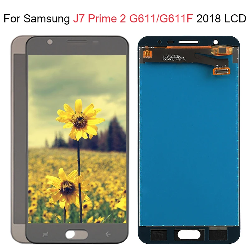 Для Samsung Galaxy J7 Prime 2 2018 SM G611 G611F G611M ЖК дисплей сенсорный экран дигитайзер сборка