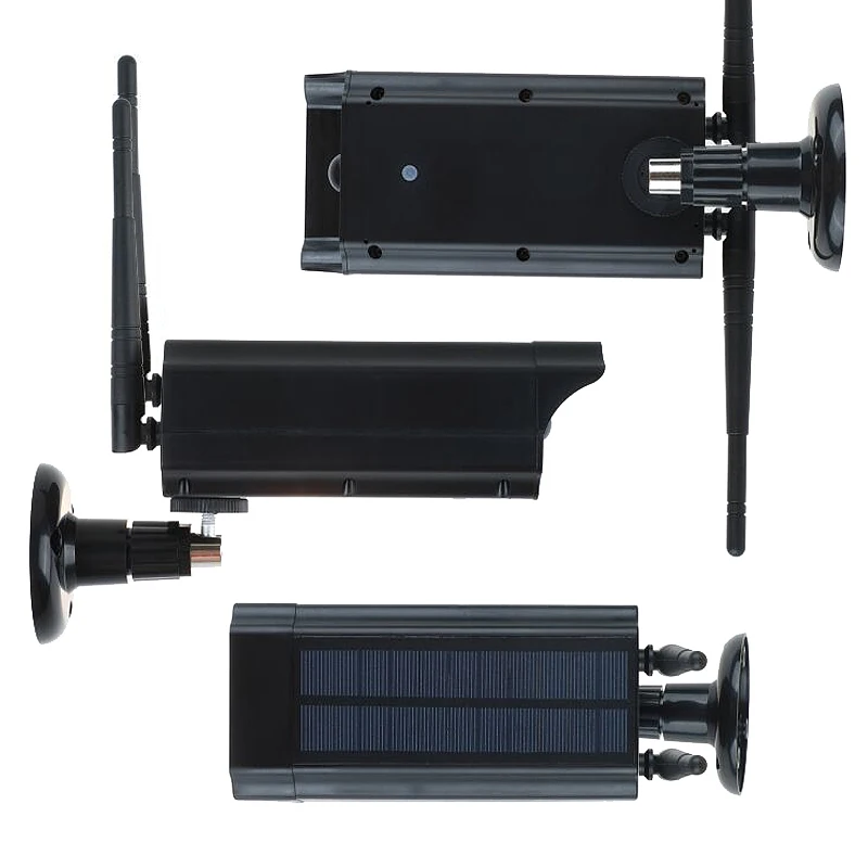 Fake Dummy Camera Outdoor Waterdichte Thuis Camera Solar Power Simulatie Camera Met Led Licht Security Surveillance