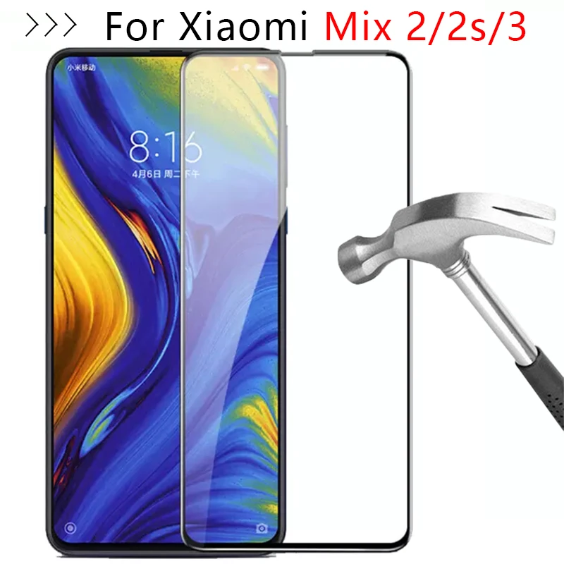 

protective glass for xiaomi mi mix 3 2s 2 s tempered glas on ksiomi xiomi xiami xaomi my mix3 mix2 mix2s screen protector safety