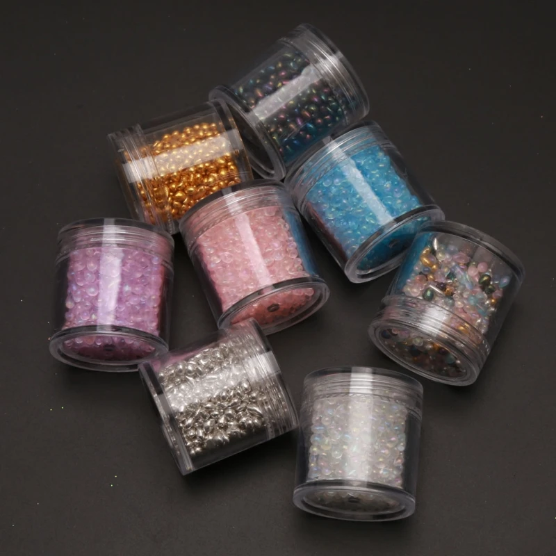 15g Acrylic Crystal Sea Glass Resin Fillers Aurora Crystals Stones DIY UV Resin Epoxy Resin Jewelry Making Mold Fillings