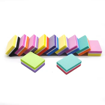 

50Pcs/lot Nail File 100/180 Sanding File Block Nail Buffer Professional Accessories File Manicure Pedicure Nail Polish Sponge
