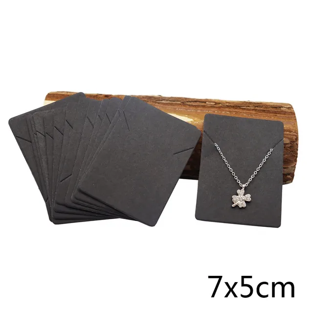 Wholesale Yilisi 200Pcs 10 Styles Paper Jewelry Display Cards 