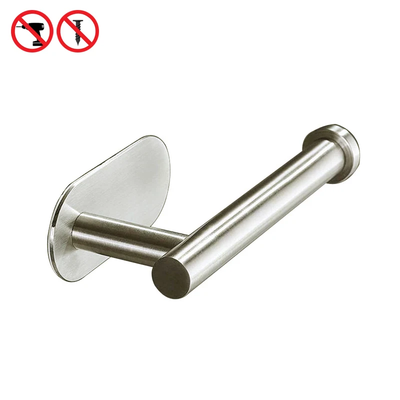 Brushed Gold Bathroom Hardware Set - Robe Hook, Towel Bar, and Toilet Paper Holder