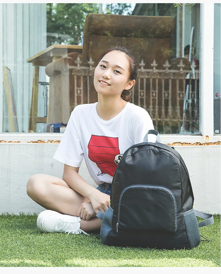 Корейский уличный спортивный рюкзак, рюкзак для путешествий, нейлоновый Портативный кожаный рюкзак, складная сумка, противоугонные рюкзаки, Рюкзак bts, кошелек