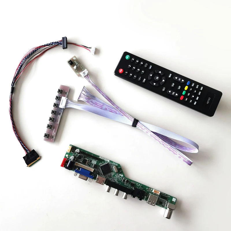 Для BT140GW01 V.4 V.5 VGA + AV USB RF 14 дюймов T.V56 плата привода контроллера экрана ноутбук ПК