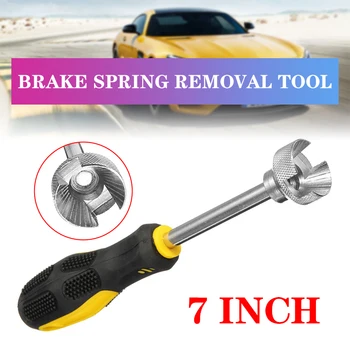 

7 Inch Universal Drum Brake Retaining Spring Clamp Tool Car Mechanics Removal Replacing Brake Shoe Retaining Washers Hand Tool