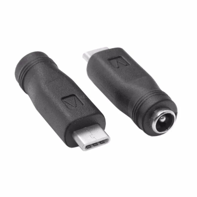 Удлинитель питания постоянного тока 5 2 1 мм на USB 3 Type C адаптер для зарядки нового