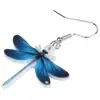 Bonsny – boucles d'oreilles libellule en acrylique pour femmes et adolescents, bijoux à breloque, grand, Long, insecte, Animal, goutte, tendance, cadeau d'été, accessoires ► Photo 3/6