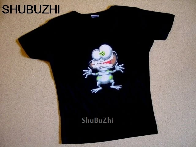 Забавная футболка с надписью Crazy Frog-verruckter Frosch размеры s m l xl XXL NEU мужские хлопковые
