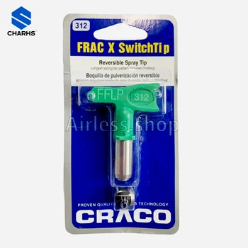 

CHARHS 6 series Airless tips FFLP Tip 314*616/618/620 for Airless Spray Gun Low Pressure nozzle Guard Thread Size 7/8N