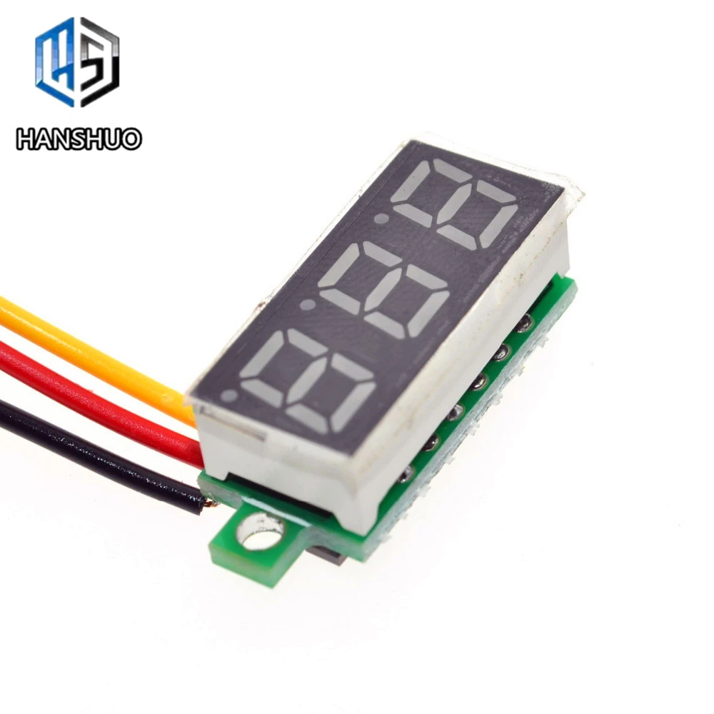 1PCS-Mini-0-28-inch-0-28-3-Wires-Digital-Voltmeter-Blue-Red-Green-Yellow-LED (4)