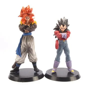 

Anime Dragon Ball Goku Son Vegeta IV Kakarotto Super Saiyan Battle Version PVC Action Model Collectible Toy Free Shipping G461
